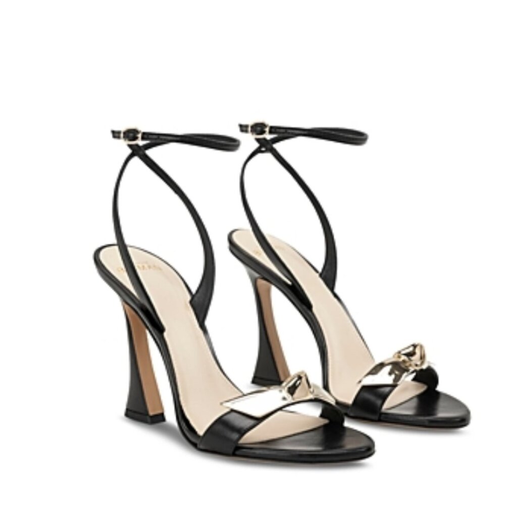 Alexandre Birman Women's Clarita Buckle Ankle High Heel Sandals